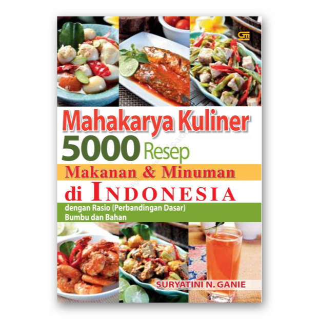 

MAHAKARYA KULINER - 5000 RESEP MAKANAN DAN MINUMAN DI INDONESIA