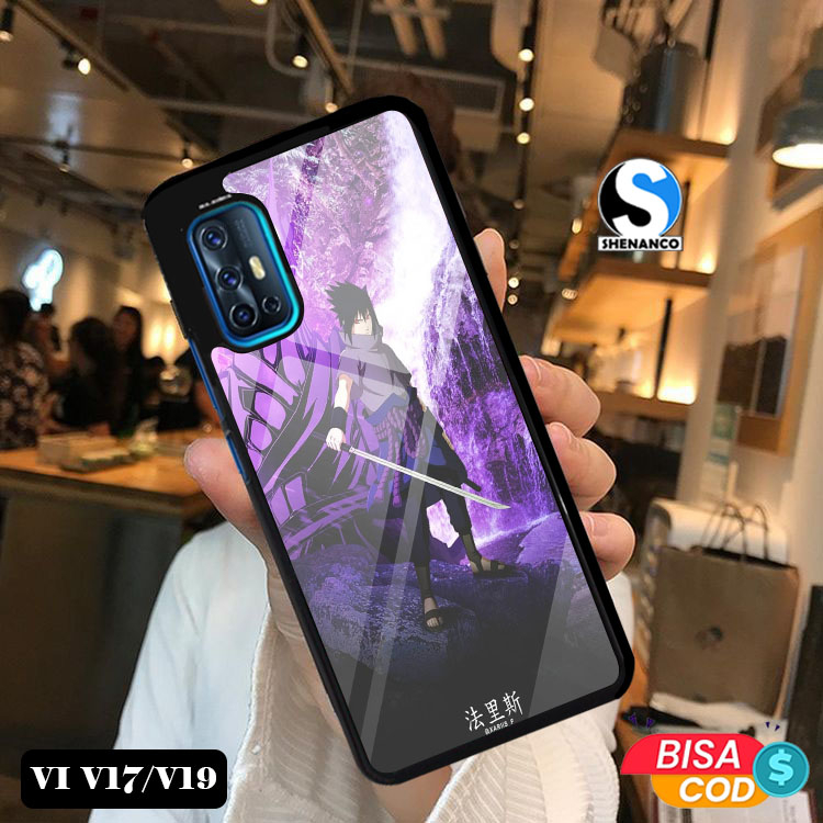 [COD]Promo Case Vivo V17 V19 V20 Gambar Motif Anime Sasuke 03 Aesthetic Casing Hp Desain Kekinian Ha