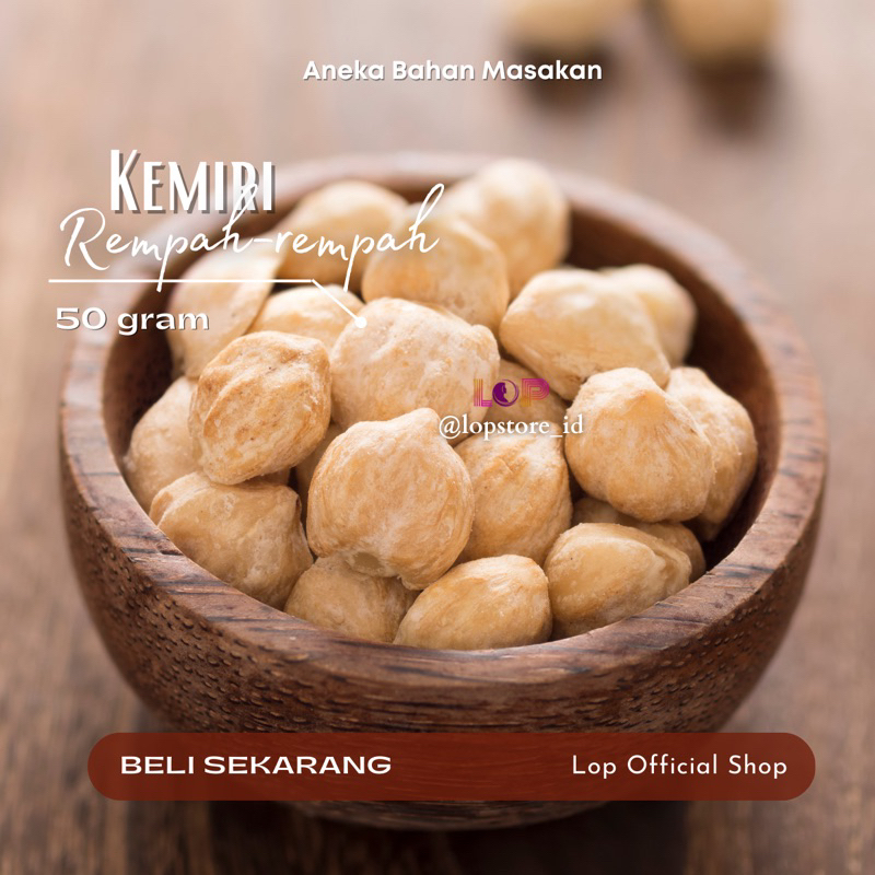 

Kemiri 50gram