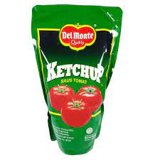 

DEL MONTE SAUS TOMAT 1 KG KETCHUP POUCH