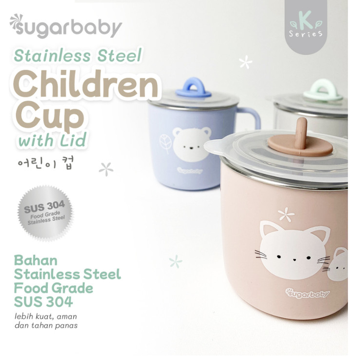 Sugar Baby - Stainless Steel Children Cup
