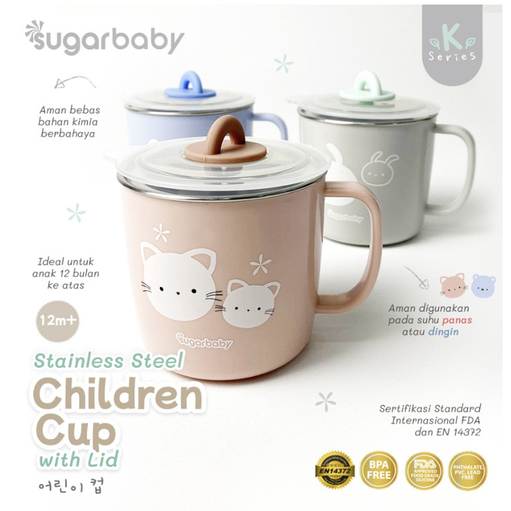 Sugar Baby - Stainless Steel Children Cup