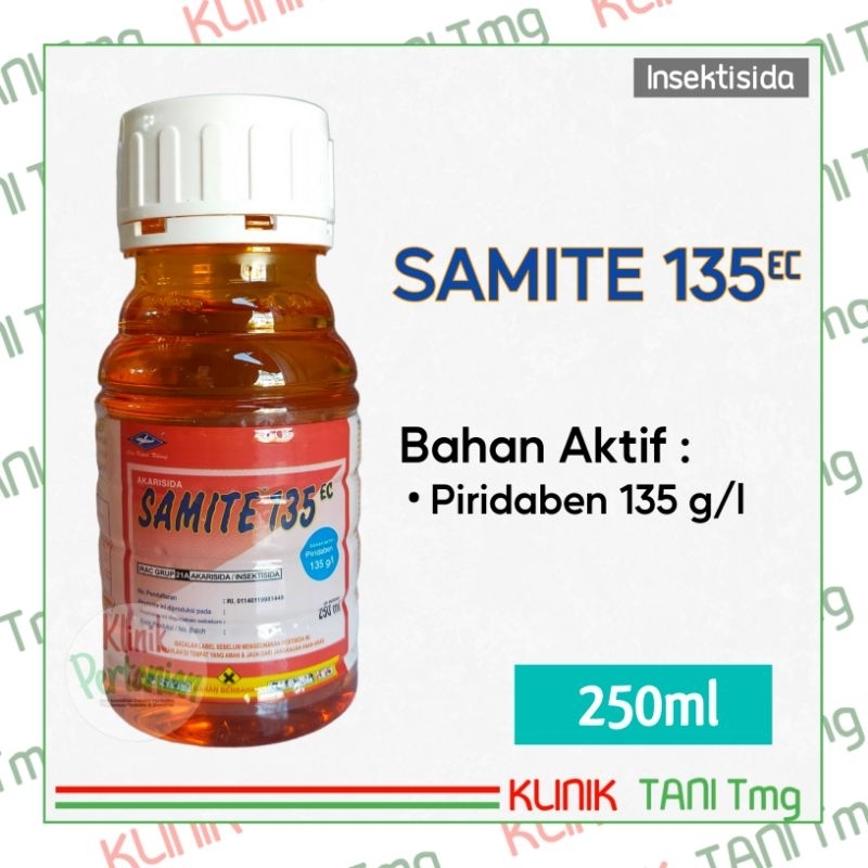 SAMITE 135EC - 250ml | INSEKTISIDA / AKARISIDA BERBAHAN AKTIF PIRIDABEN 135 g/l | OBAT PEMBASMI TUNG