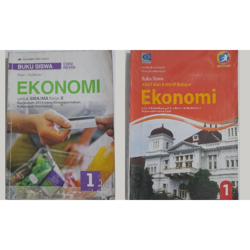 

Buku Ekonomi SMA Kelas 10 Erlangga dan Grafindo