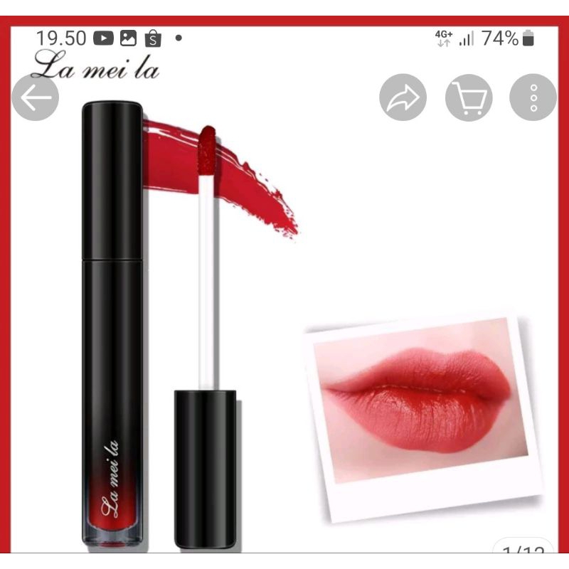 LAMEILA 2030 LIP GLOSS LIPSTIK CAIR LONG LASTING LIP GLAZE