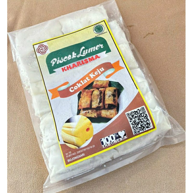 

Kharisma Pisang Coklat Keju Lumer Isi 10 pcs