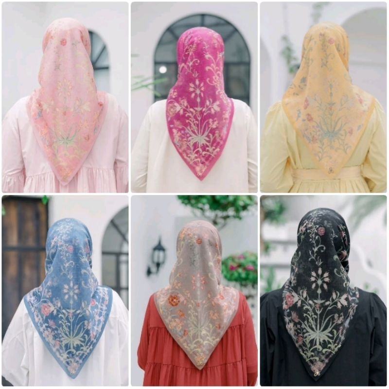NEW ARSSCARF BY ANISSA HAPSARI HALINA SERIES VOAL SQUARE
