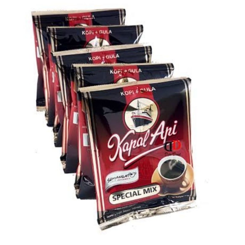 

Kapal api special mix kopi+gula renceng