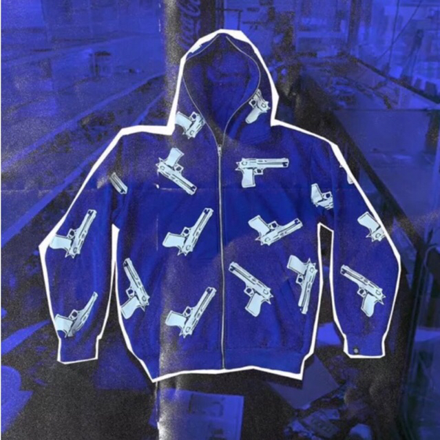 VANE “GLOCK” FULL-ZIPPER BLUE