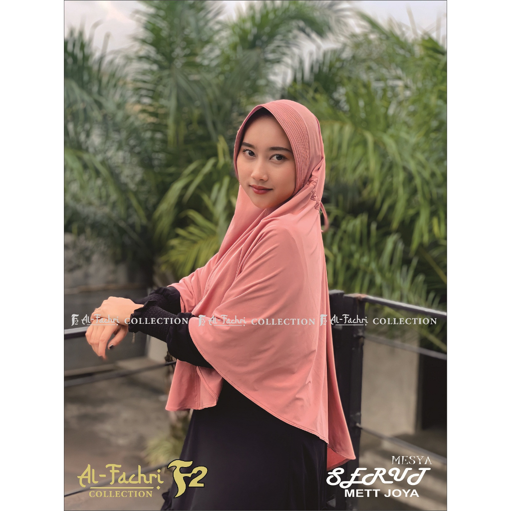 HIJAB KERUDUNG MESYA SERUT / BAHAN METT JOYA / AL-FACHRI COLLECTION