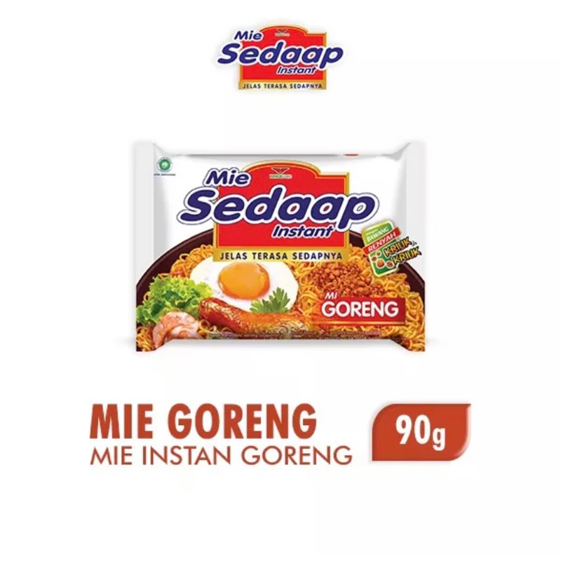 

SEDAAP Mie Instan Goreng Bag 90GR