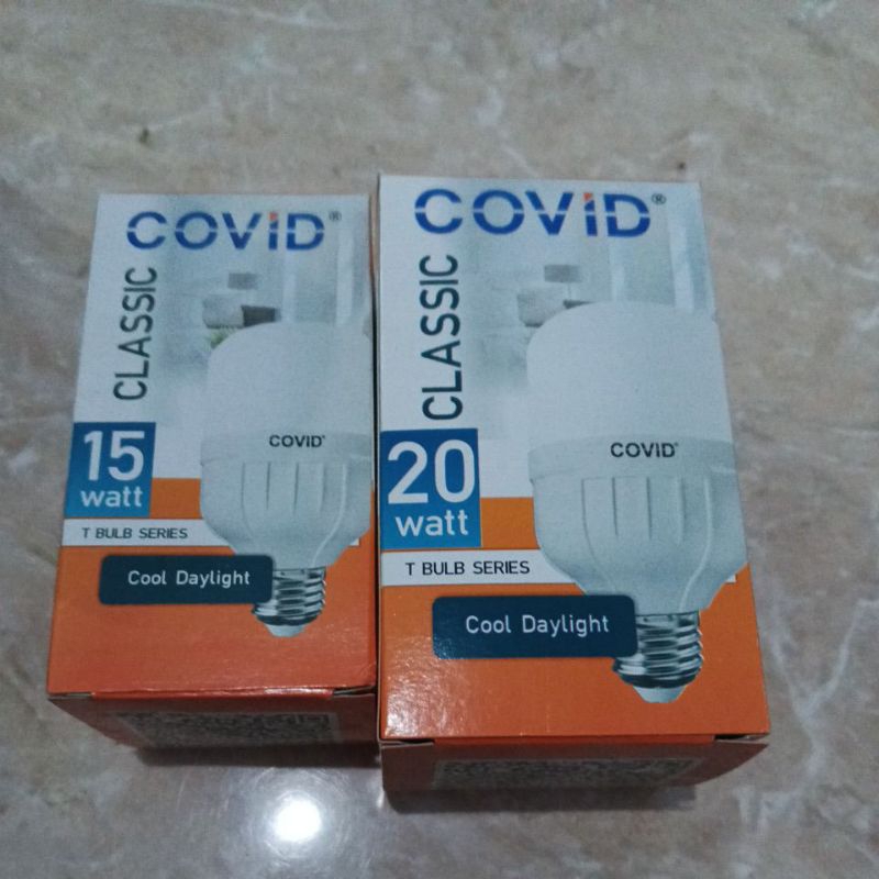 bola lampu LED COVID Classic 5 10 15 20 watt