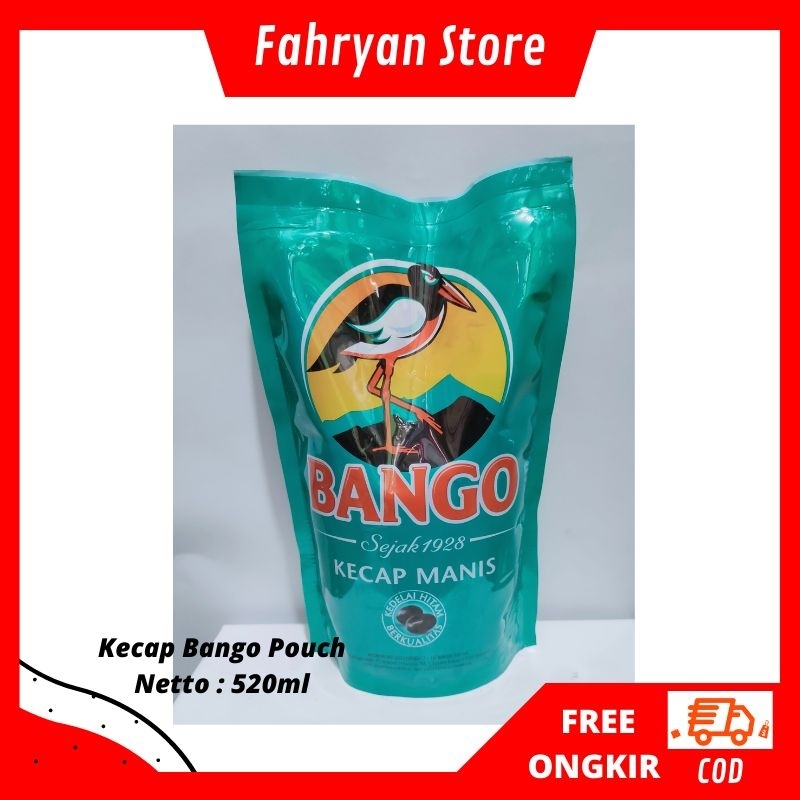 

BANGO Kecap Manis Soy Sauce Refill Terbuat Dari 4 Bahan Alami