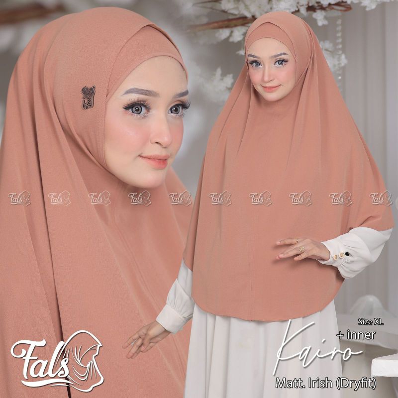 Hijab Jumbo Kairo XL Original Fals Hijab