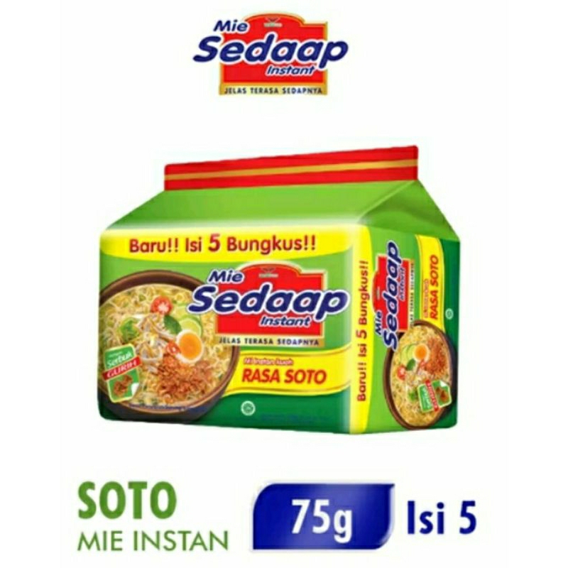 

MIE SEDAP ISI 5 PCS