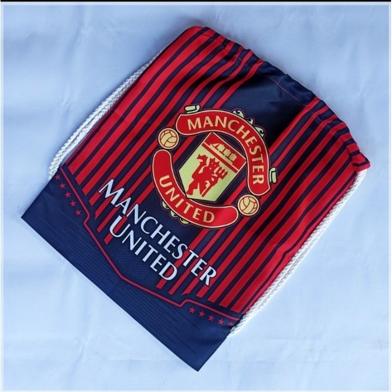 Tas Serut Klub Bola Drawstring Bag Tas Serut Bola Tas Bola Tas Serut Sepatu Tas Sepatu Bola Tas Sepa