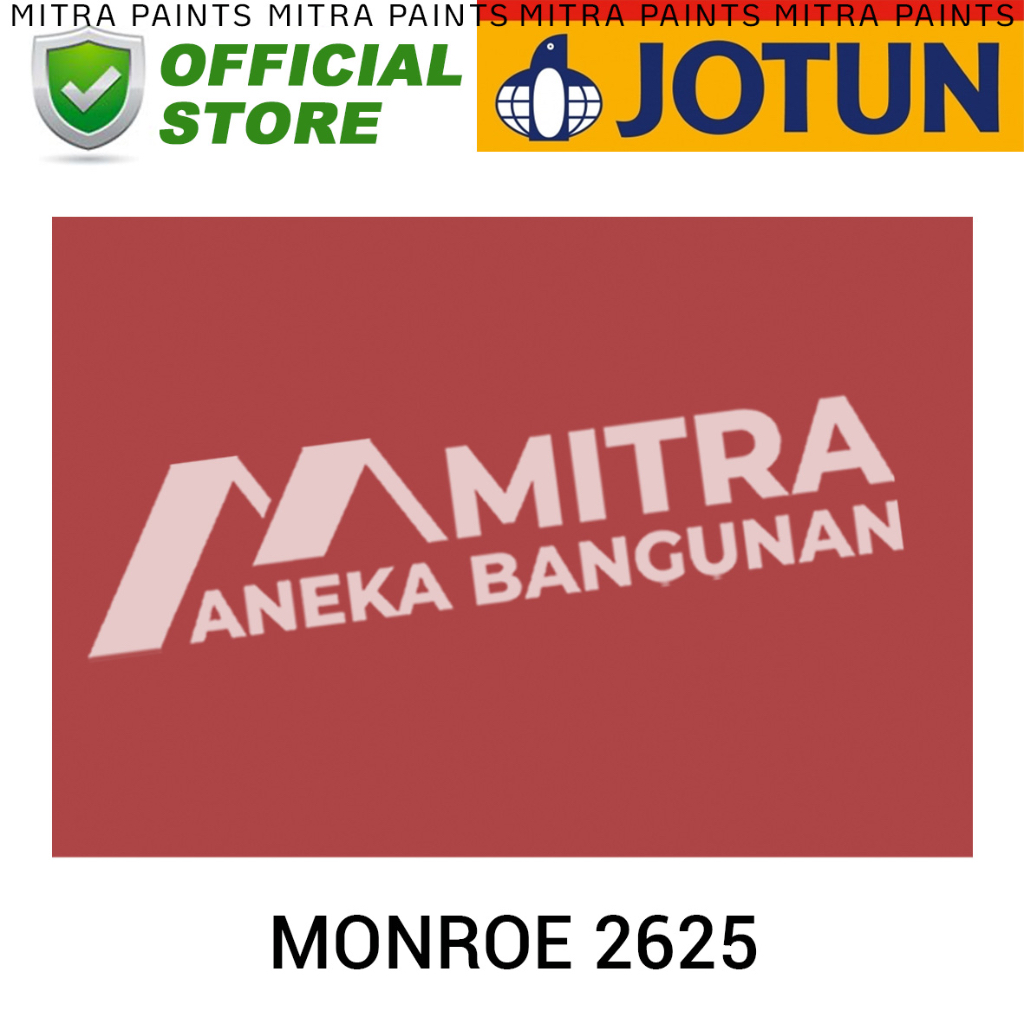 CAT TEMBOK JOTUN INTERIOR EKSTERIOR MONROE 2625 / MERAH MAROON
