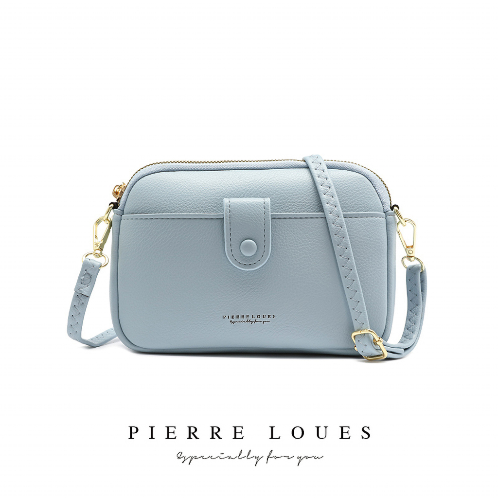Selempang Wanita PIERRE Tas Selempang Wanita PIERRE LOUES Corrine Bag Sling Bag PU Leather BAEOS PIE