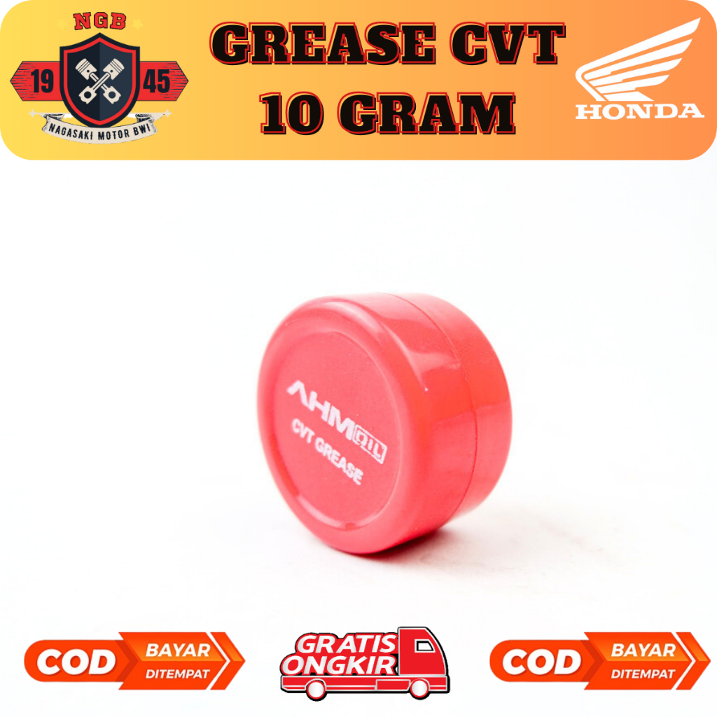 Sunkisscoo Grease Gemuk Anti Panas - Gemuk Pelumas - Grease Cvt - Gemuk Cvt Honda - Cvt Grease 10 Gr