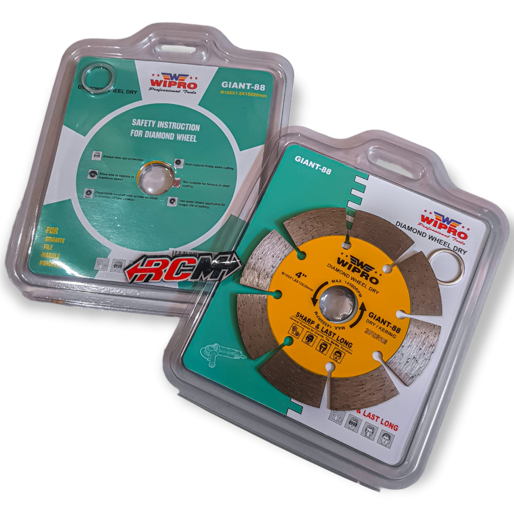GIANT-88 MATA GERINDA GRINDA WHEEL DRY MODEL KERING PEMOTONG KERAMIK BETON GRANIT DIAMOND WHEEL GIAN