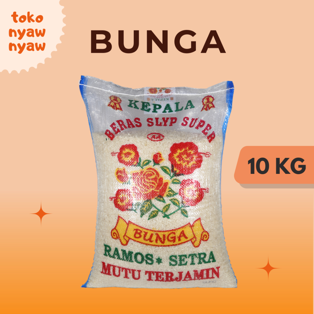 

Beras Bunga 10kg Serta Ramos - CARGO