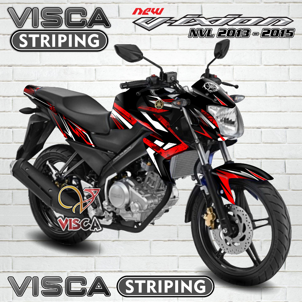 Decal Vixion NVL - Stiker Vixion NVL - Dekal Vixion NVL Full Body - Striping Vixion NVL Variasi - De