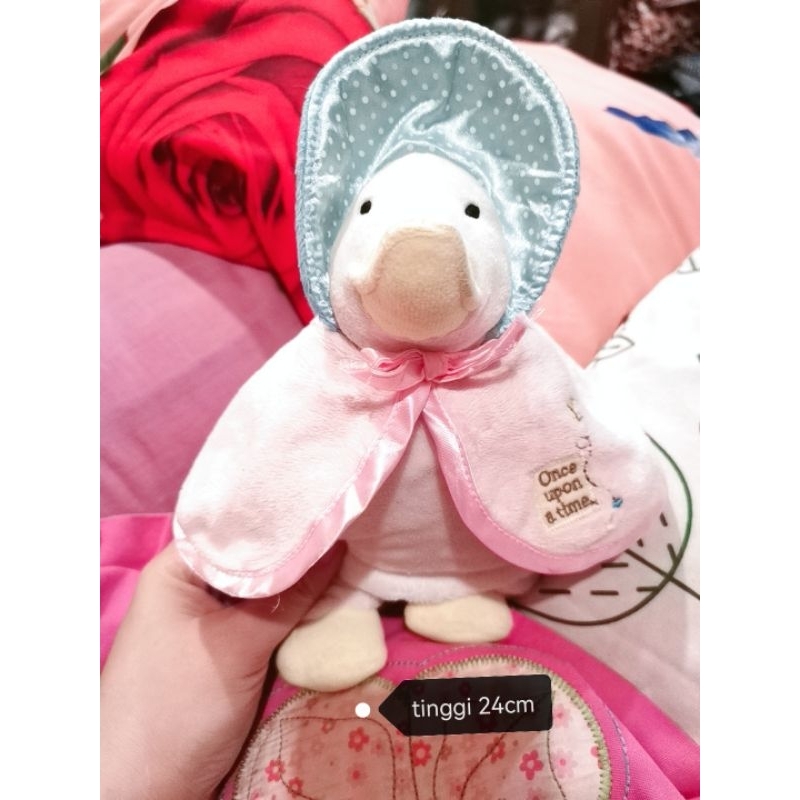 Boneka Beatrix Potter Jemima Puddle Duck Once Upon a Time