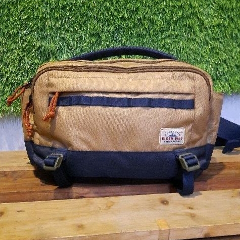 TAS SELEMPANG EIGER 8057 WEEKENDER WAIST 7L BAG - SLING BAG PRIA WANITA - DAILY USE BAG