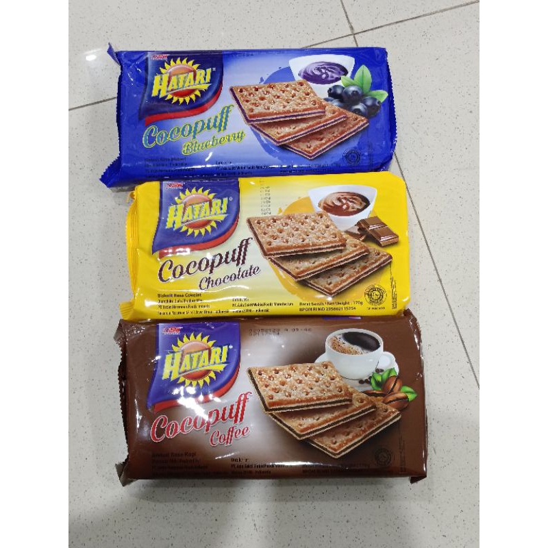 

Biscuit Hatari Cocopuff All Variant 170gr