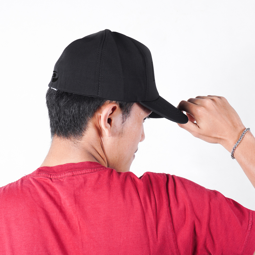 Prodigo * Topi Bill Up Yupa I Baseball Cap Original I Topi Olahraga Unisex I Topi Baseball Pria Wanita I Topi Pria Hitam-7