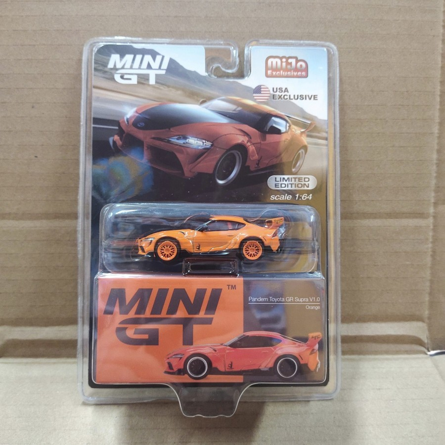 Chase Mini GT 294 Pandem Toyota GR Supra V1.0 LHD New NN