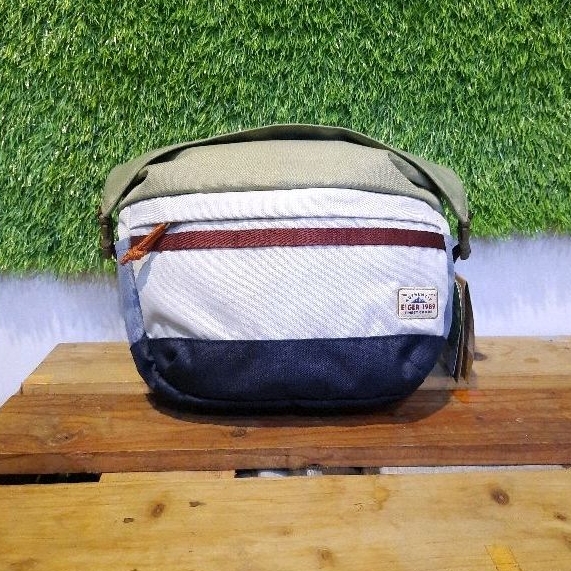 TAS SELEMPANG EIGER 8248 WEEKENDER SHOULDER ROLL TOP WS - SLING BAG PRIA WANITA - TAS HARIAN