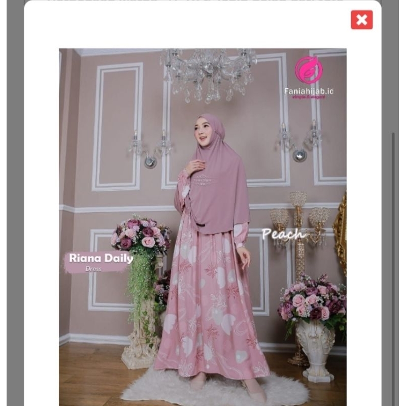 RIANA DRESS BY FANIA HIJAB