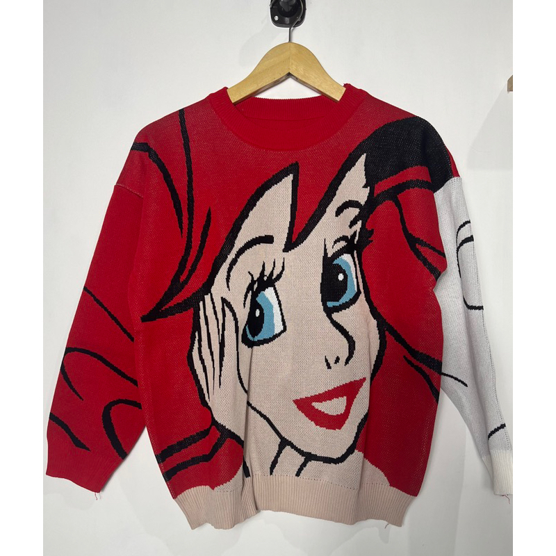 SweaterWanitaImportDisneyAriel
