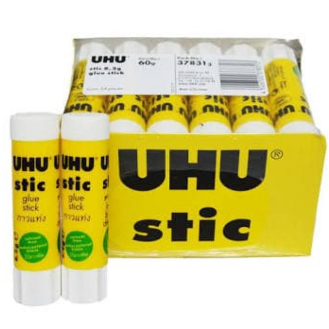 

Lem Uhu Stic / Lem Kertas Uhu 8.2 G / Lem Kecil isi 12