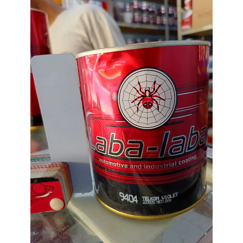 Cat Laba Laba Telkom Violet 9404  | Cat Laba Laba | Telkom Violet | Cat Mobil Murah | Zafa Cat