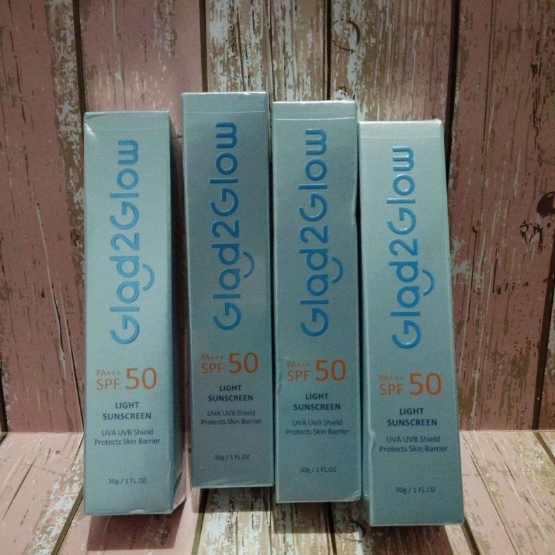 GLAD2GLOW sunscreen SPF 50, 30gr