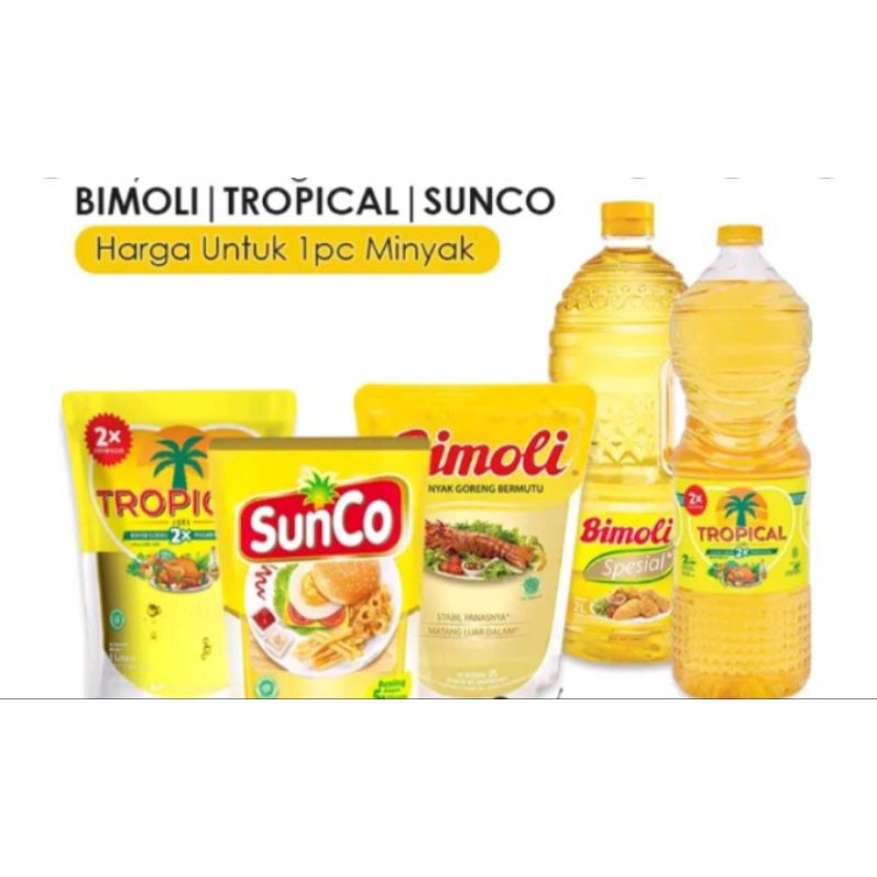

Minyak goreng sunco 2L