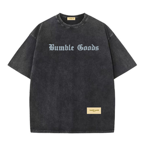 BUMBLEGOODS T shirt OVERSIZE COTTON 24S ORIGINAL BRAND IMPACTWRHS SQUAREPANTS KAOS POLOS OVERSIZE / 
