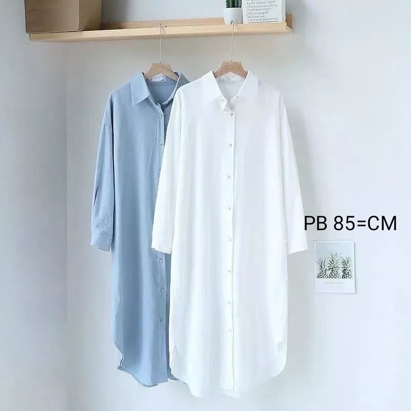 Baju Tunik Model Korea Kekinian Cool Style Favorit Woman Tunic Simple Premium Pakaian Wanita Mewah T