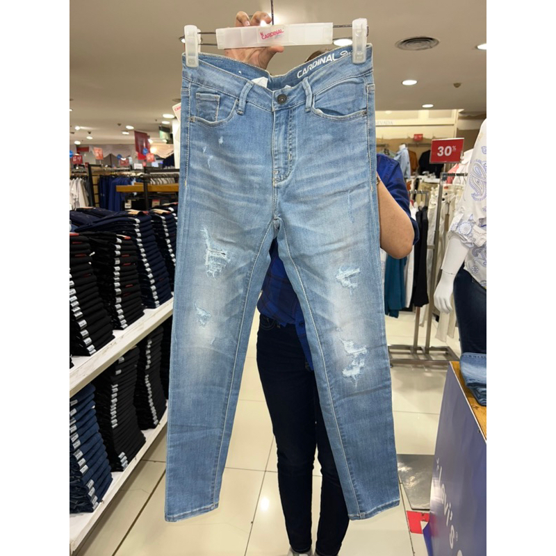 Celana jeans model sobek  Cardinal girl original , Celana jeans sobek CARDINAL