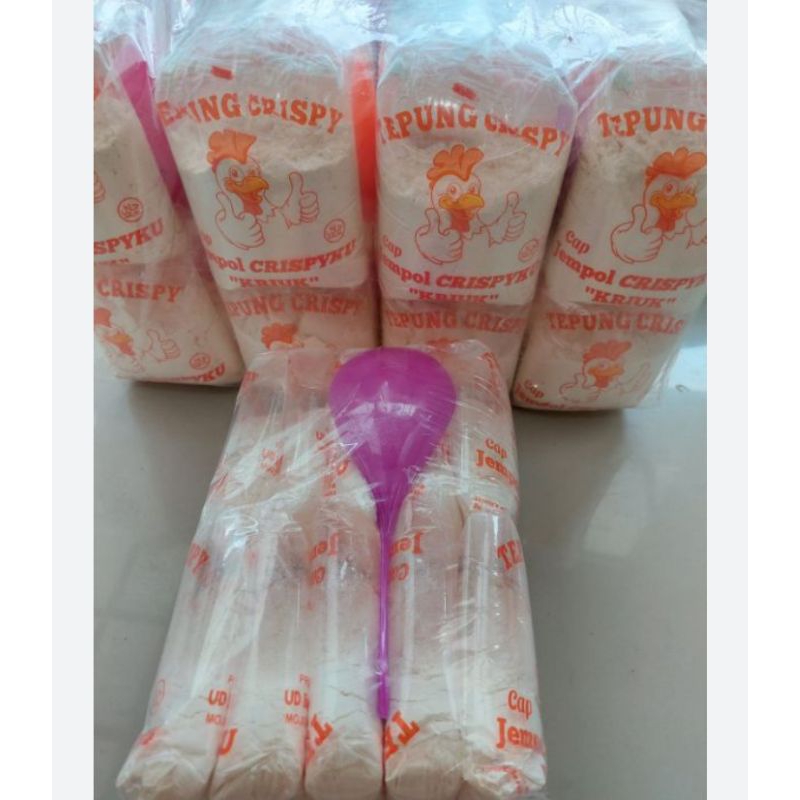 

TEPUNG KRIUK ISI 10 FREE CENTONG NASI