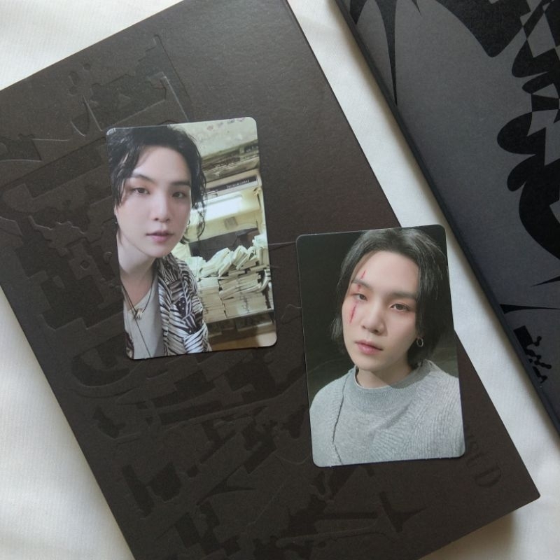 Album Photocard PC A RPC D-DAY D DAY BTS Yoongi Suga Agust D scar scars ver 2
