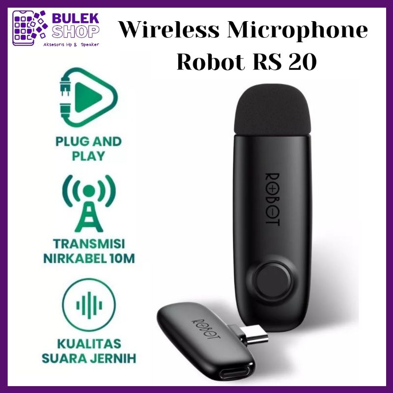 Robot RS 20 Wireless Microphone / Robot Microphone