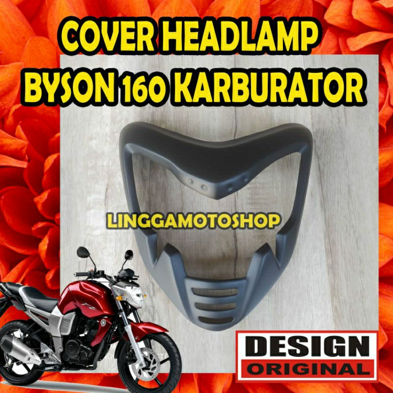 COVER HEADLAMP BYSON KARBURATOR MODEL EXTREME * topeng kedok lis panel lampu depan variasi modifikas
