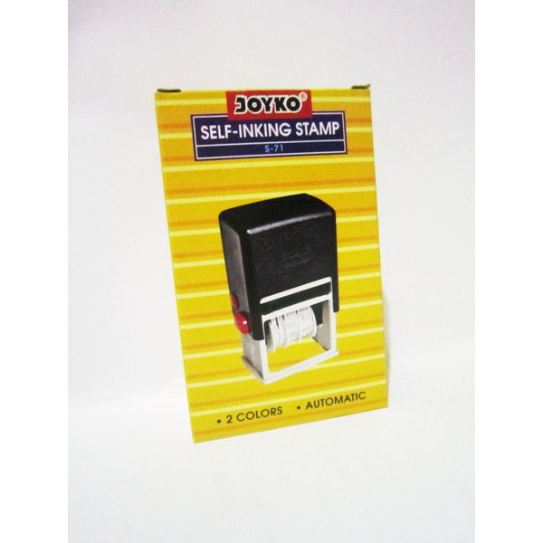 

Stempel Lunas Joyko S-71 / Self Inking Stamp S71 / Stempel Lunas Tanggal (PCS)