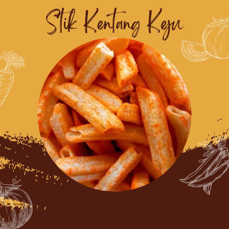 

Stik Kentang Potato tradisional snack
