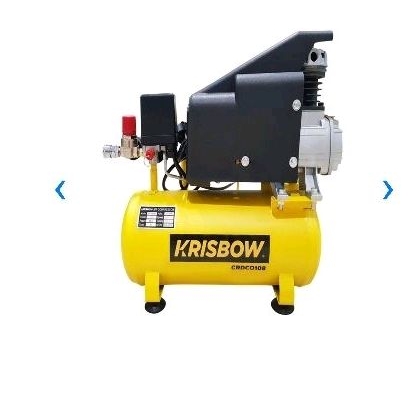 Krisbow Kompresor Angin 1hp 8l 8bar 1ph
