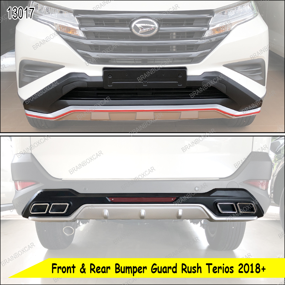 Tanduk Bumper Mobil Toyota Rush 2018+ Daihatsu Terios Bumper Guard