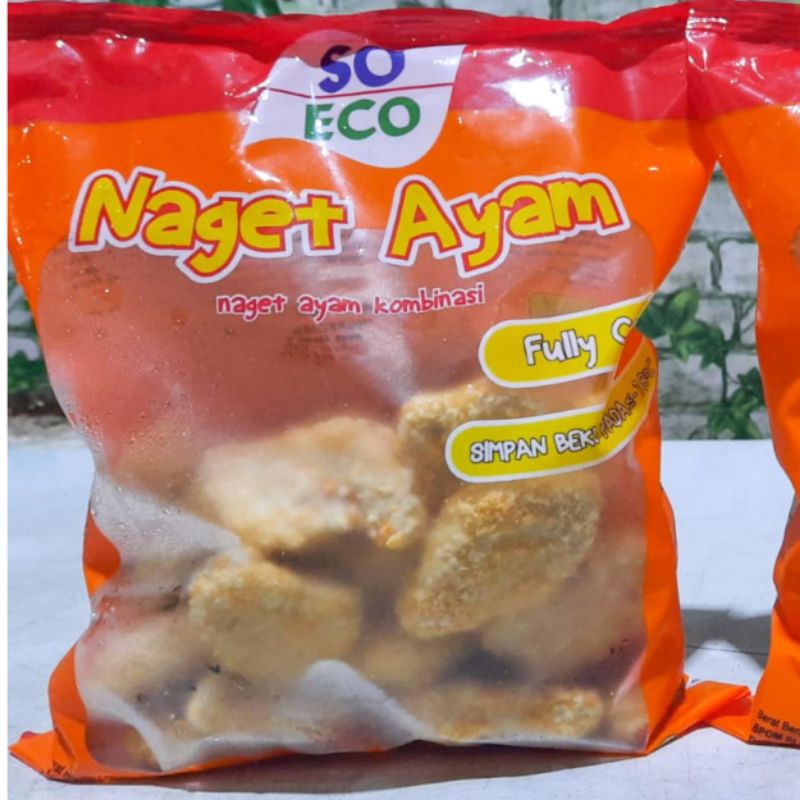 

500 gram Nuget Ayam Nugget Ikan Nuget Stik Ikan SO ECO Frozen Food